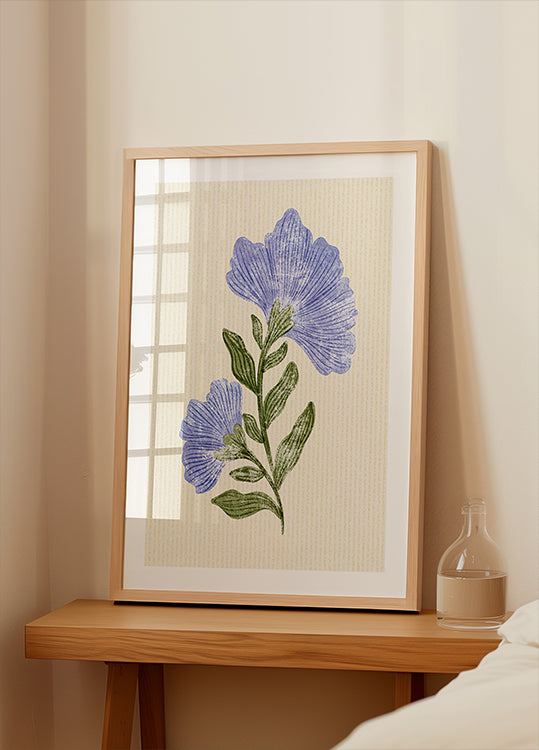 Vintage Flower Plakat - Posterbox