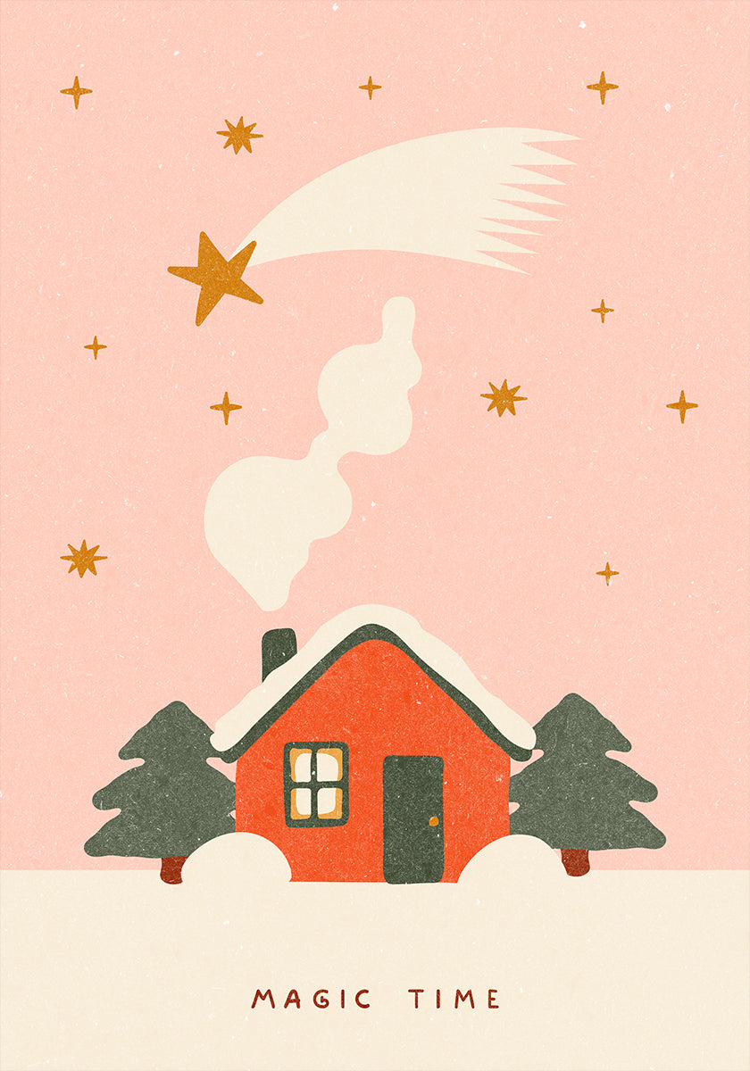 A magical time at Christmas Plakat - Posterbox
