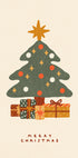 Christmas tree with gifts Plakat - Posterbox