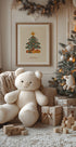 Christmas tree with gifts Plakat - Posterbox