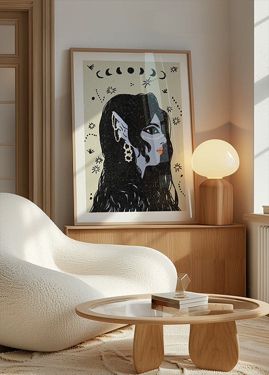 Portrait of a mermaid - Posterbox