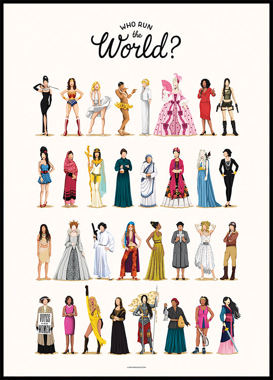 Who Run the World - Posterbox