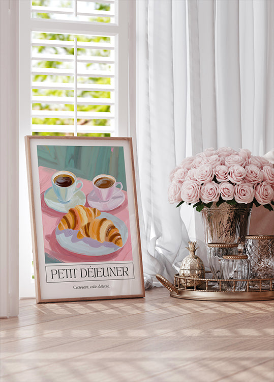 Petit dejeuner Plakat - Posterbox
