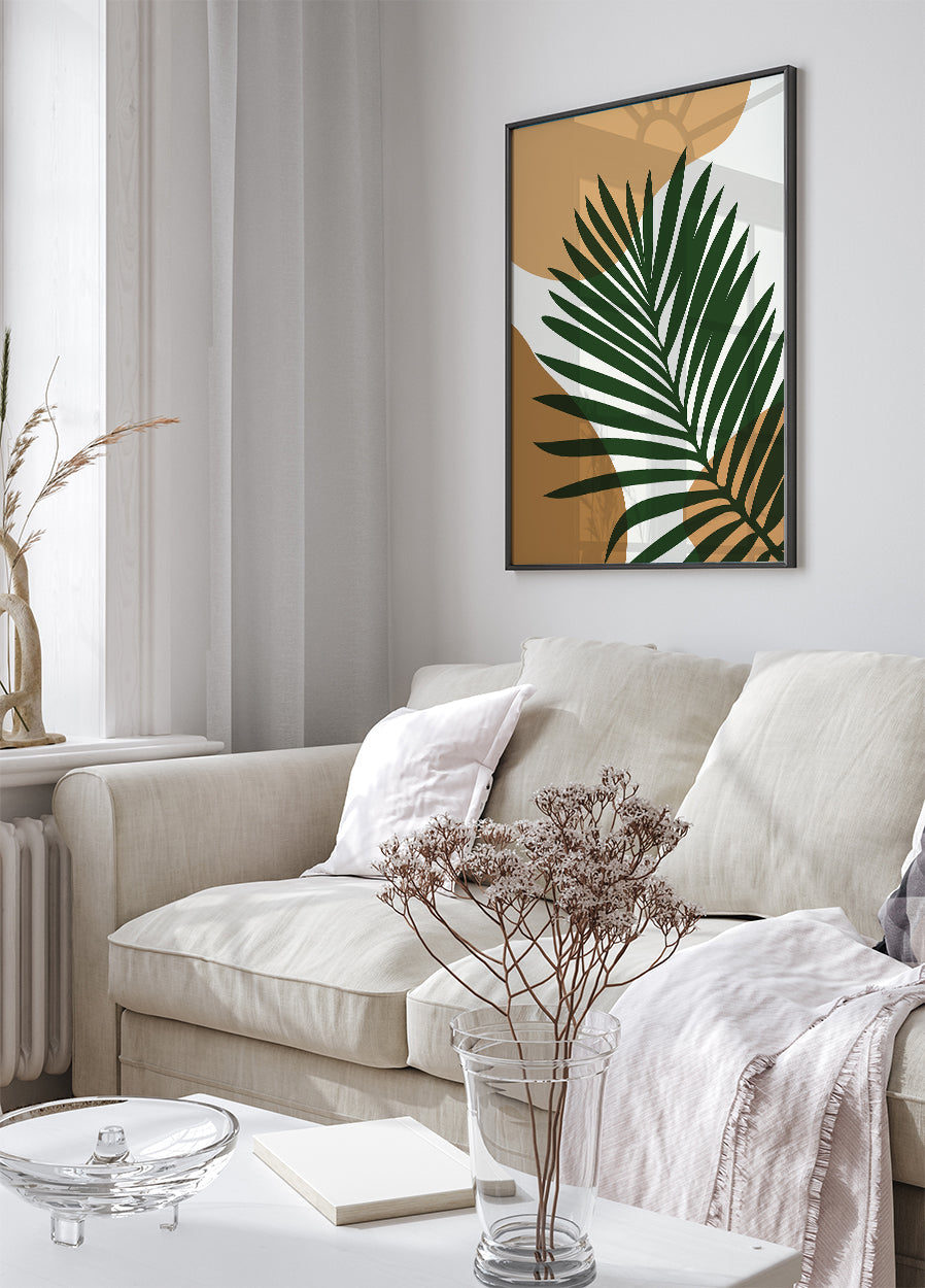 Palmblatt-Poster - Posterbox.dk