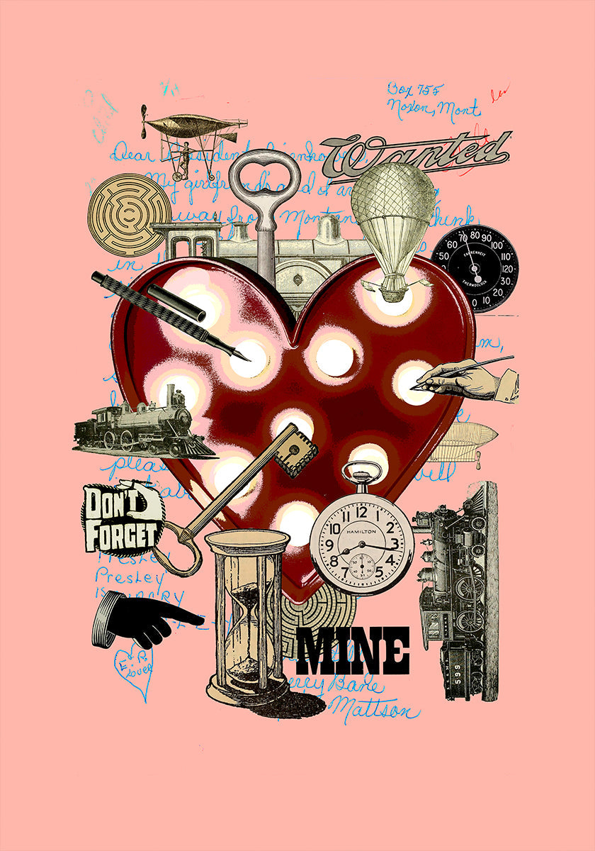 Love Heart Plakat - Posterbox