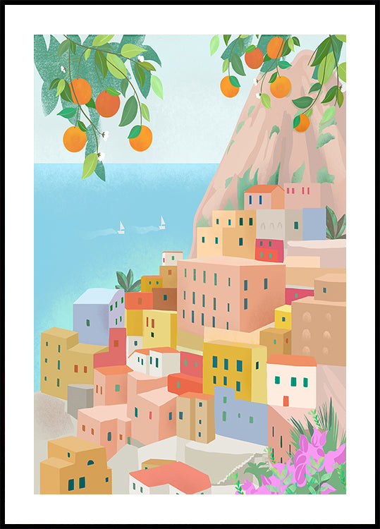 Amalfi Plakat - Posterbox