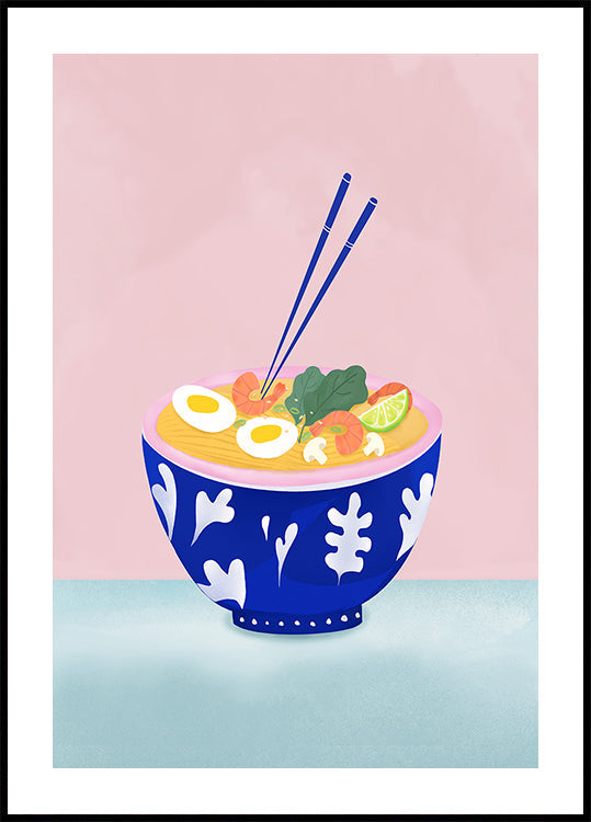 Ramen Bowl Plakat - Posterbox