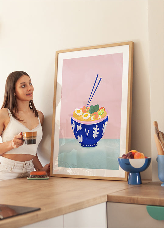 Ramen Bowl Plakat - Posterbox