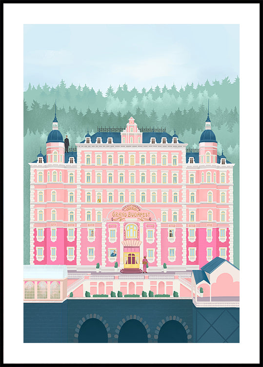 The Grand Budapest Hotel Plakat - Posterbox