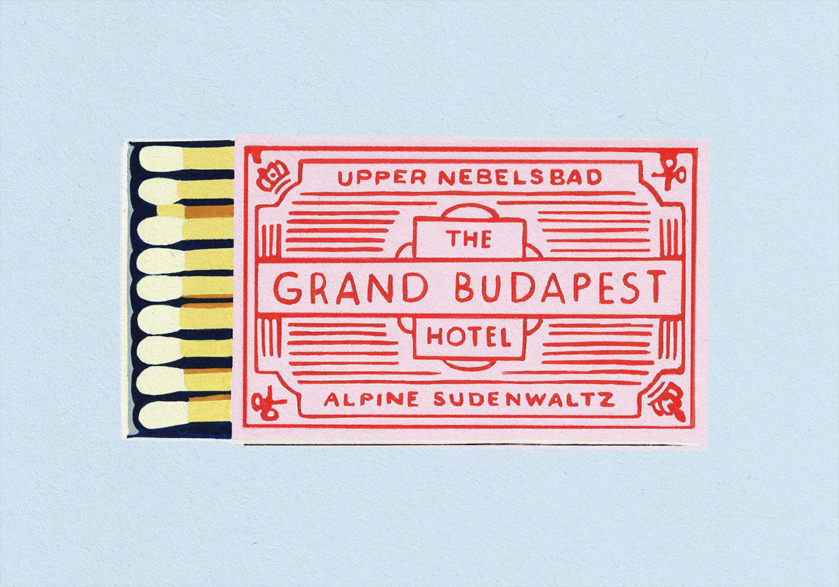 The Grand Budapest Hotel Poster - Posterbox