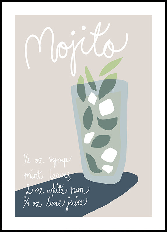 Mojito Plakat - Posterbox
