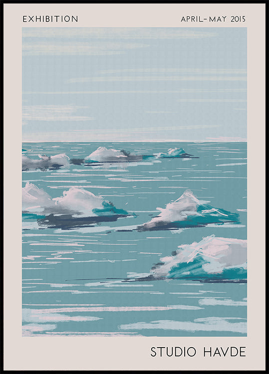 Studio Havde Seascape Plakat - Posterbox