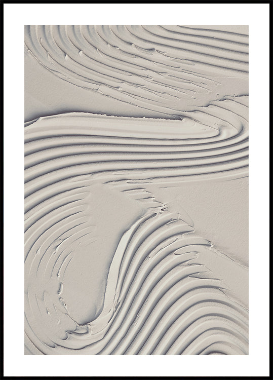 Mud Texture 14 Beige  Plakat - Posterbox