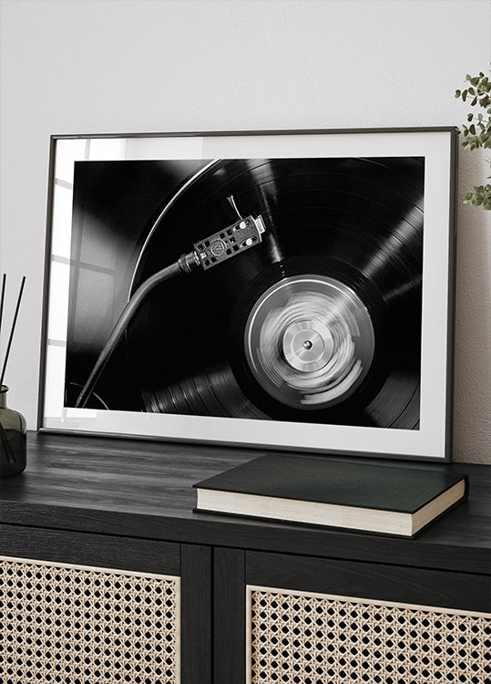 Vinyl Player Poster - Posterbox
