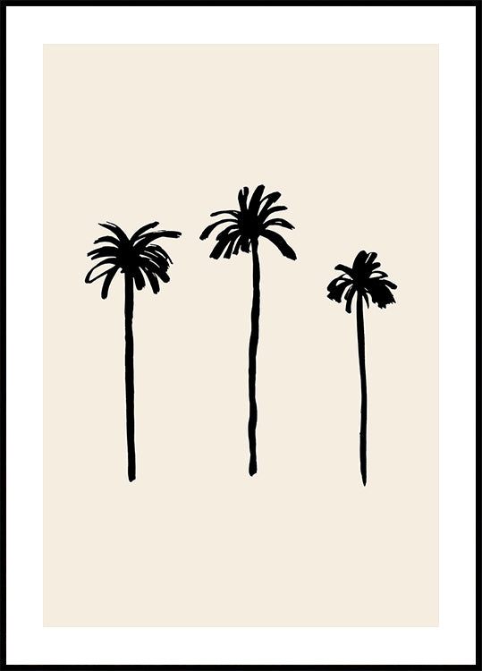 Palm Trees Plakat - Posterbox