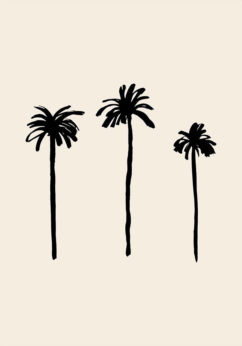 Palm Trees Plakat - Posterbox