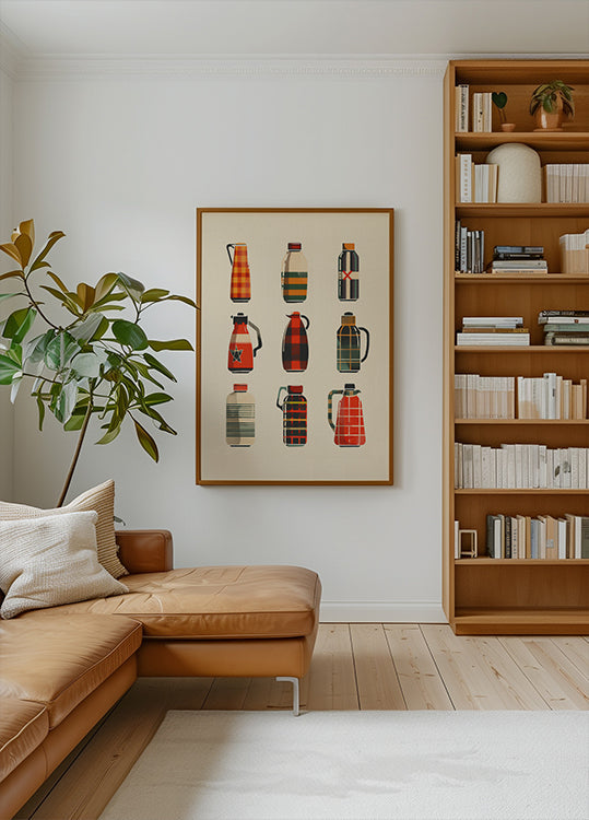 Retro Thermos Print - Posterbox