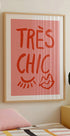 Très Chic Pink Plakat - Posterbox