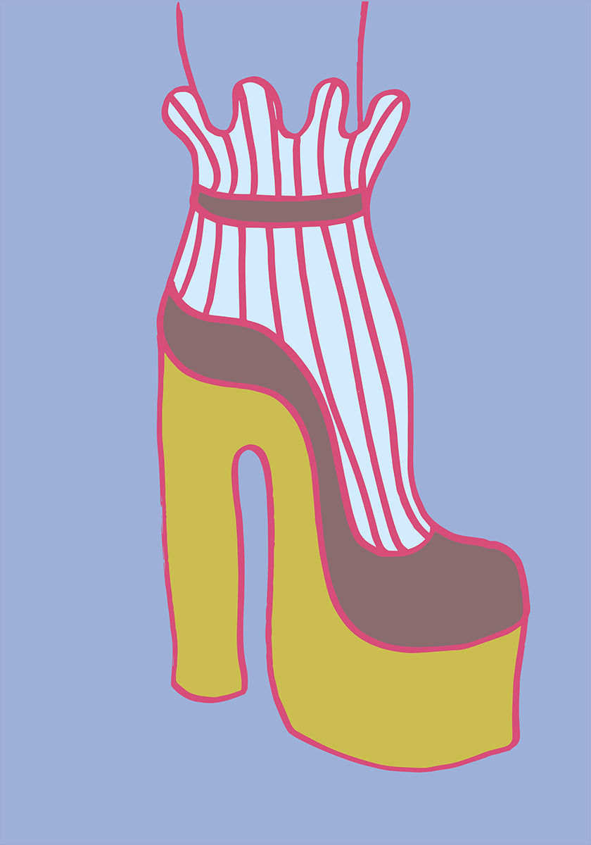 Yellow Heel 01 - Posterbox