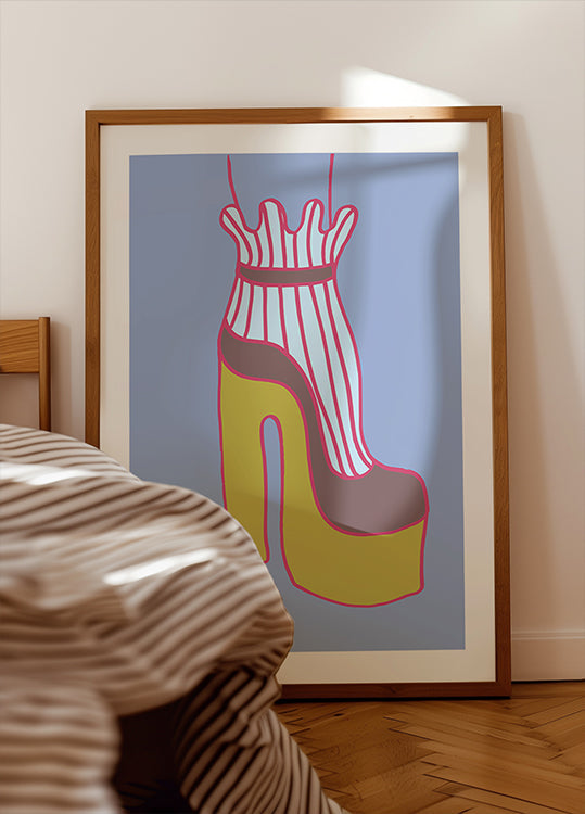 Yellow Heel 01 - Posterbox