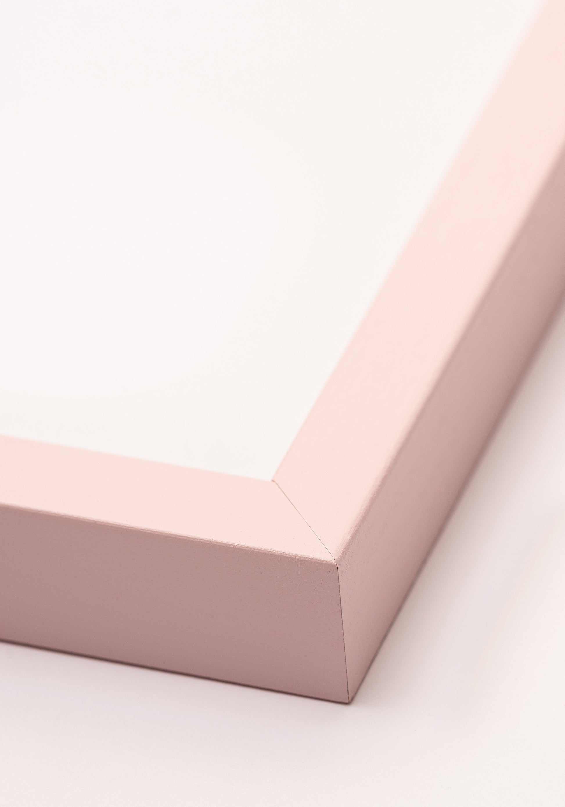 Rosa Holzrahmen - Posterbox.dk