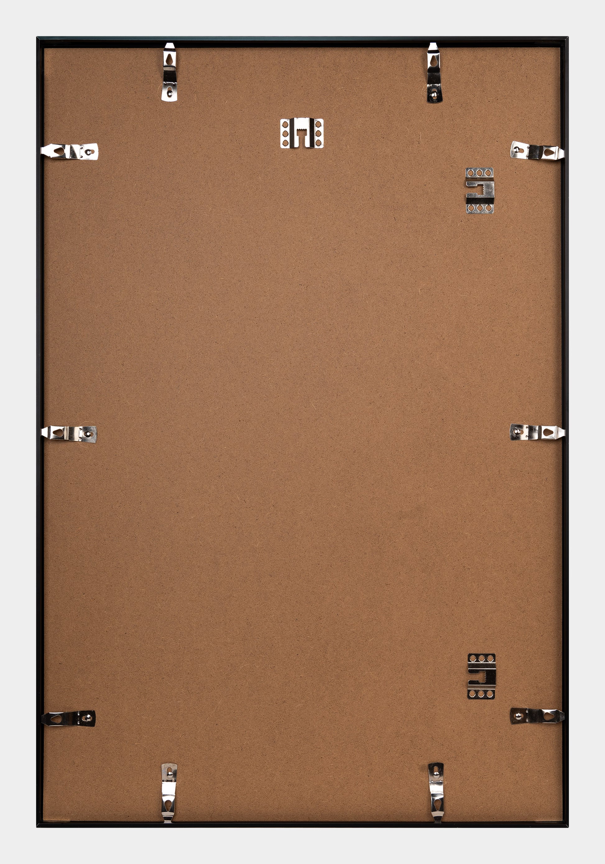 Schwarzer, mattierter Metallrahmen - Posterbox.dk