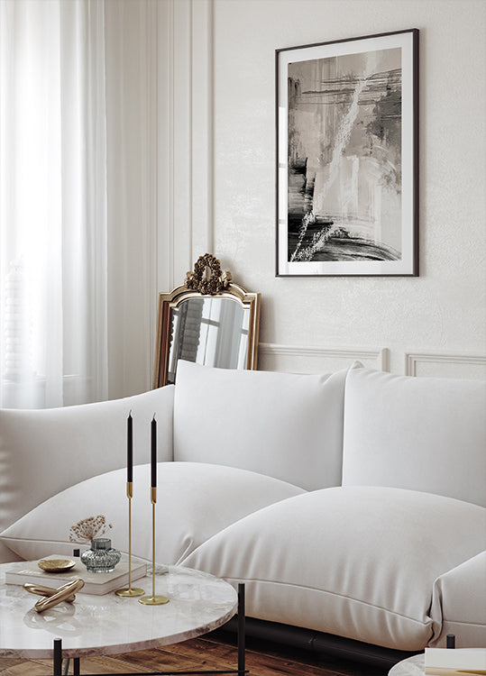 Abstrakte Kunst Nr. 4 Poster - Posterbox.dk