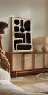 Abstract Black Shapes Plakat - Posterbox