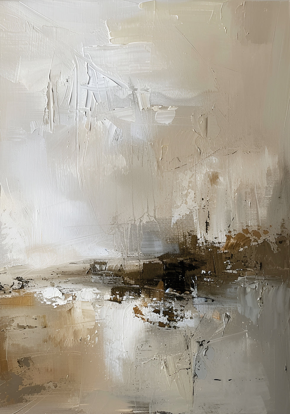 Poster mit abstrakten natürlichen Texturen - Posterbox.dk