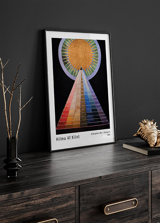 Altarbild Nr. 1, Gruppe X von Hilma af Klint Poster - Posterbox.dk