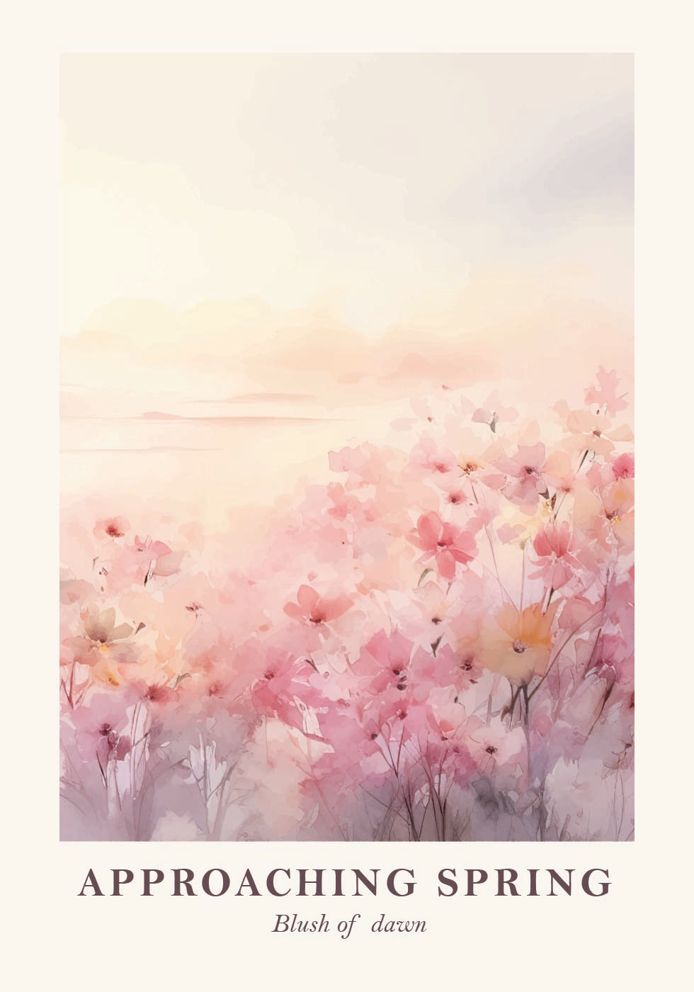 Poster „Annähernd Frühling“ – Posterbox.dk