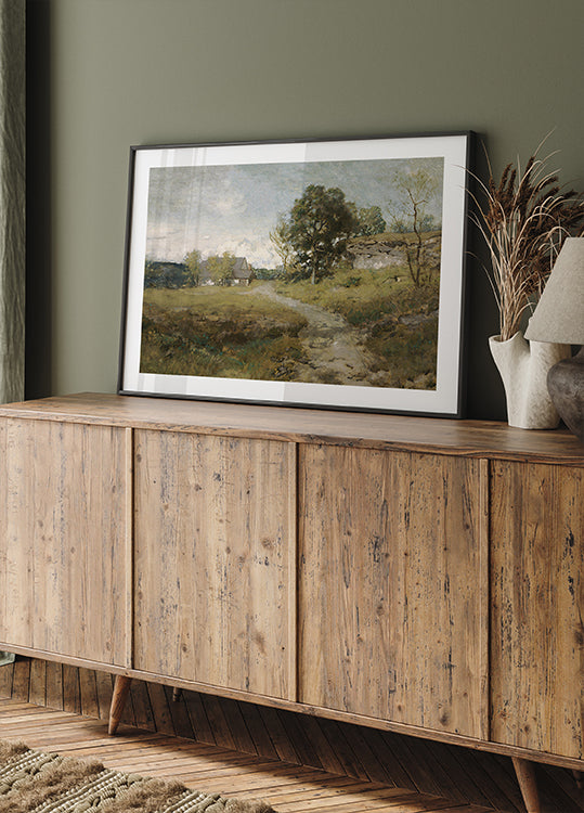 Arkville Landscape von Alexander H. Wyant Poster - Posterbox.dk