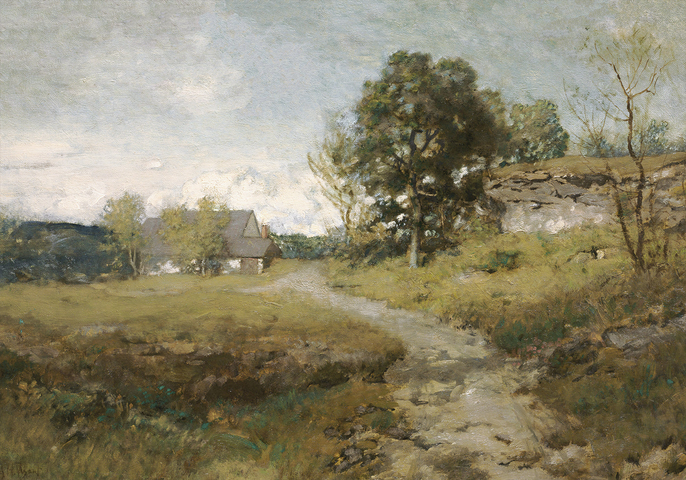 Arkville Landscape von Alexander H. Wyant Poster - Posterbox.dk