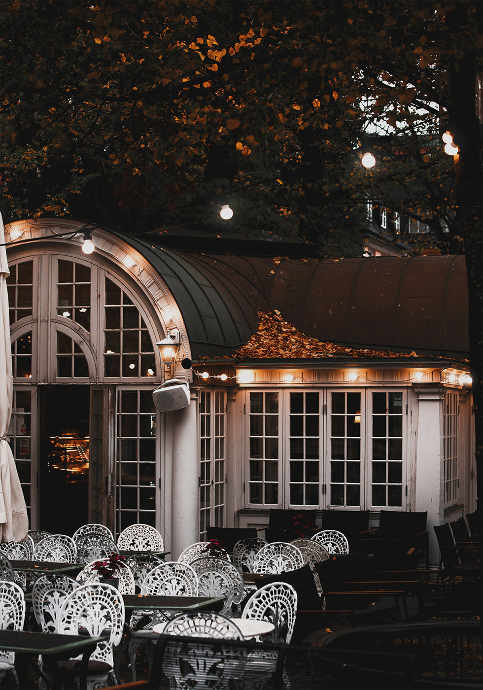 Herbstcafé in Stockholm Poster - Posterbox.dk