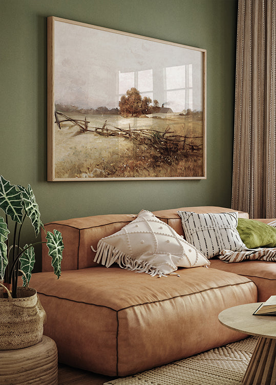 Herbstlandschaft von Charles Ethan Poster - Posterbox.dk