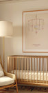 Baby-Mobile, Pastell-Kinderzimmer-personalisiertes Poster - Posterbox.dk