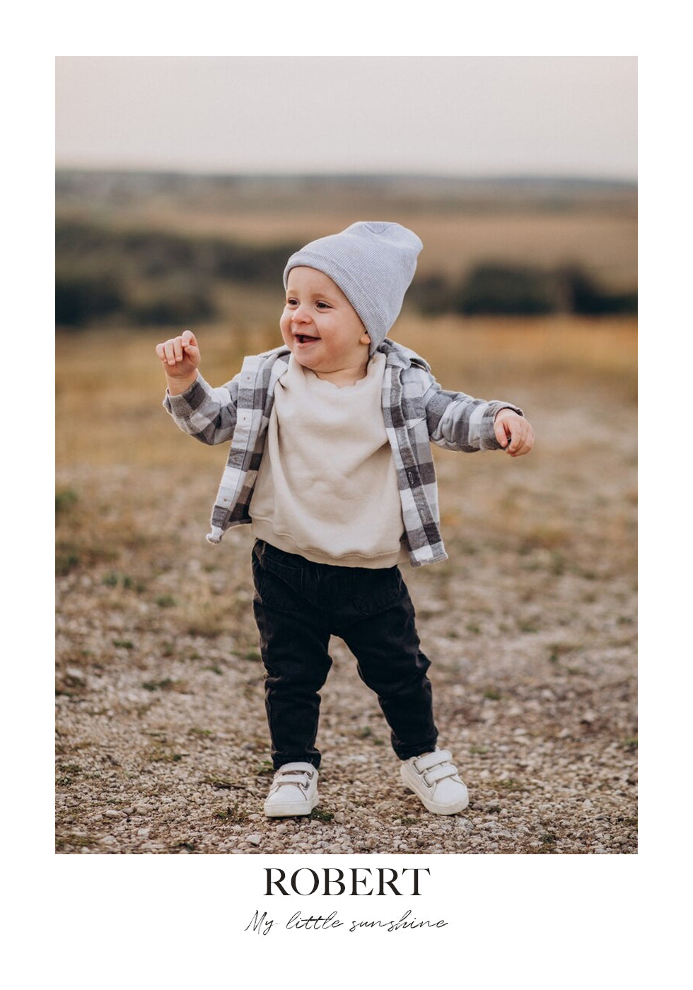 Personalisiertes Namensposter für Babys oder Kinder - Posterbox.dk