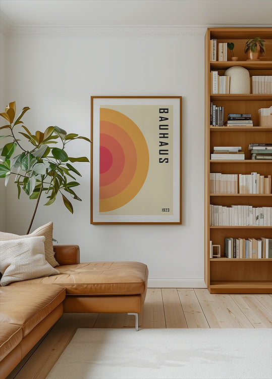 Bauhaus 1923, geometrisches abstraktes Poster - Posterbox.dk