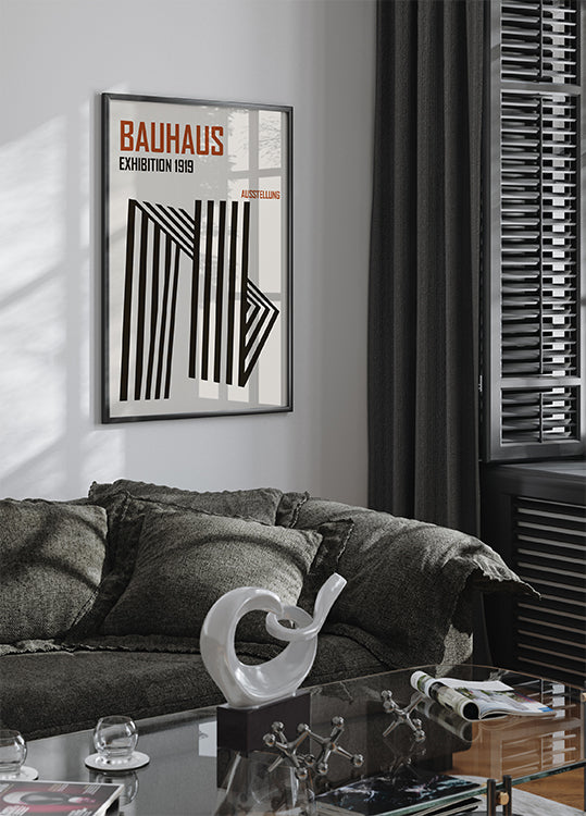 Bauhaus-Ausstellung 1919 Poster - Posterbox.dk