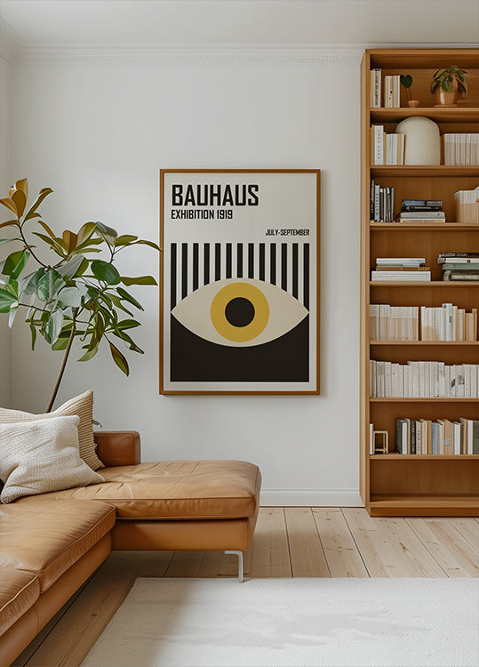 Bauhaus Eye Poster - Posterbox.dk