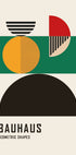 Bauhaus Geometrische Formen Nr. 4 Poster - Posterbox.dk