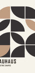 Bauhaus Geometrische Formen Nr.2 Poster - Posterbox.dk
