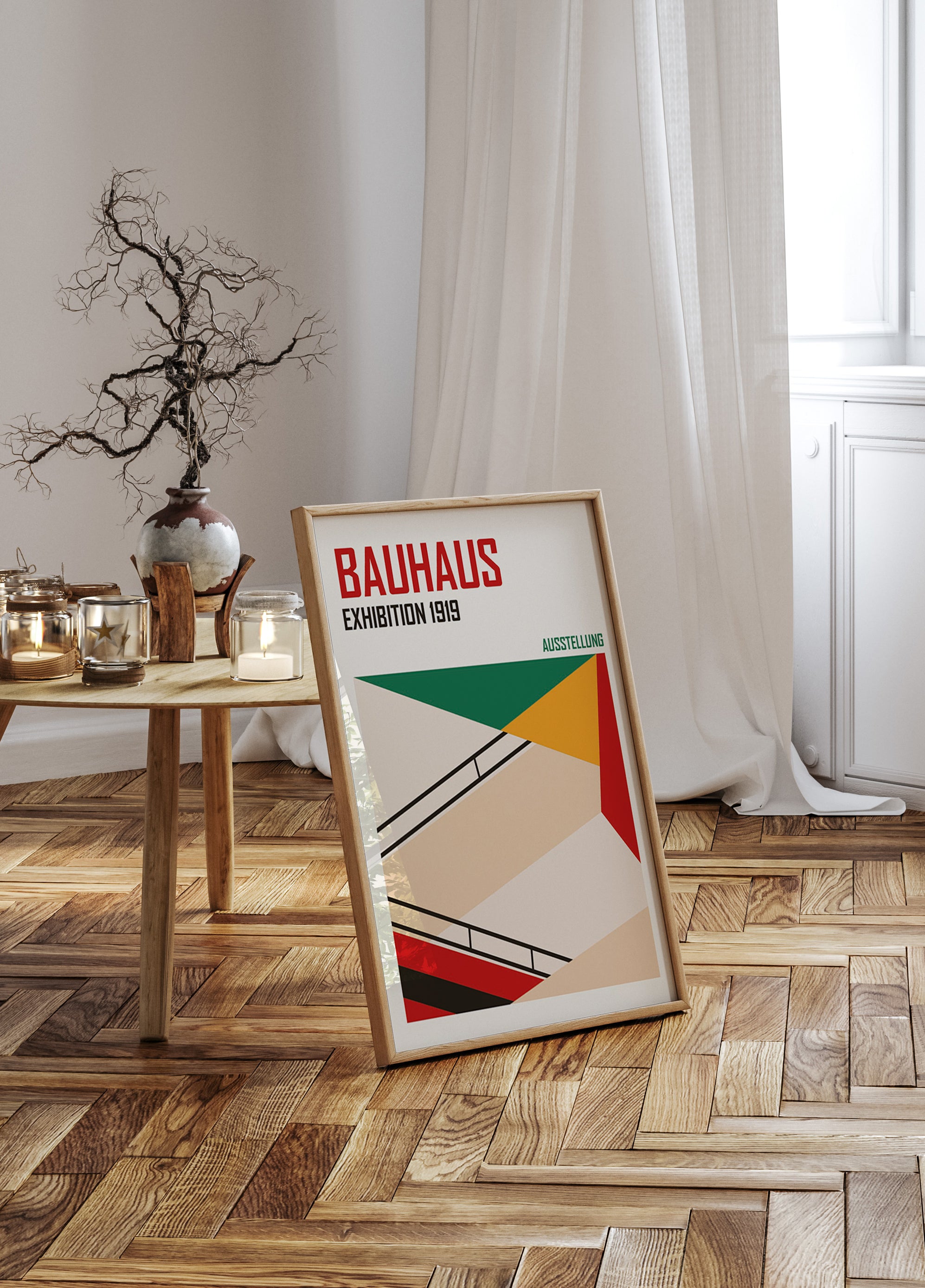 Bauhaus-Treppenplakat - Posterbox.dk