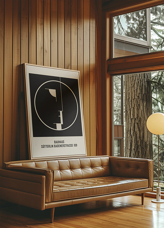 Bauhaus Sütterlin Badenerstraße Nr.2 Poster - Posterbox.dk