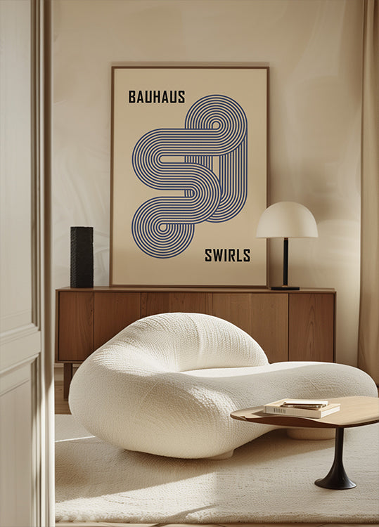 Bauhaus-Swirls-Poster - Posterbox.dk