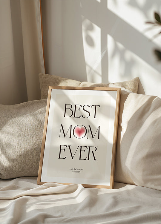 Poster „Beste Mutter aller Zeiten“ - Posterbox.dk
