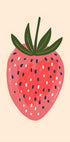 Big Happy Strawberry Poster - Posterbox.dk