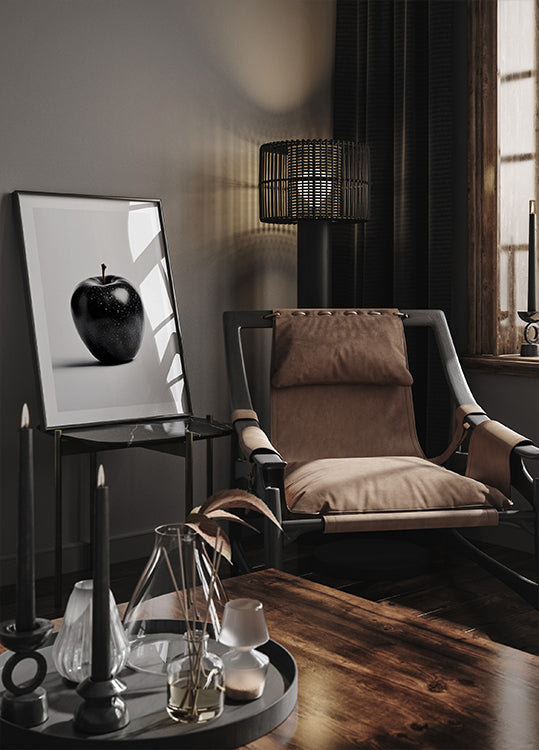 Black Apple №1 Poster - Posterbox.dk