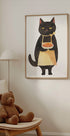 Black Cat Baker Poster - Posterbox.dk