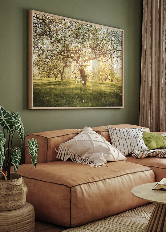 Blühendes Kirschgarten-Poster - Posterbox.dk